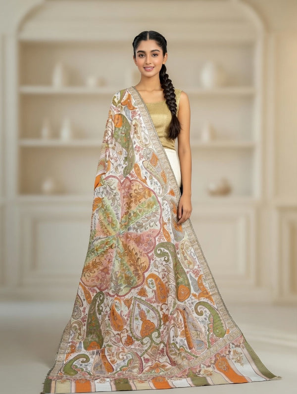 Pashmina Four Seasons Kalmkar Shawls
