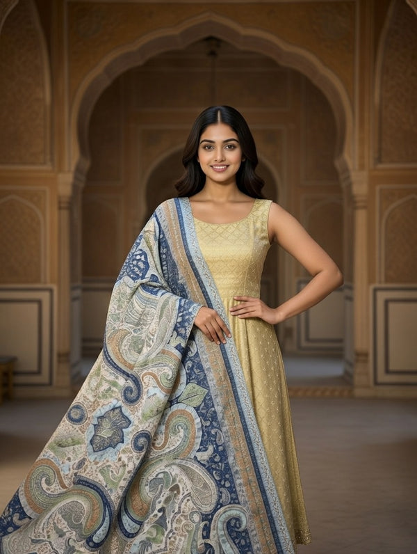 Pashmina Four Seasons Kalmkar Shawls