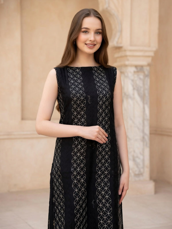 Indian chikankari Lucknowi Kurta Unstitched